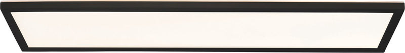 Brilliant Sorell - Plafoniera da bagno - led 24w - cct - dimmerabile - telecomando - bianco e nero