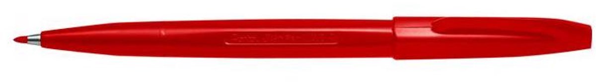 Pentel fineliner signpen s520 m rosso | 12 pezzi