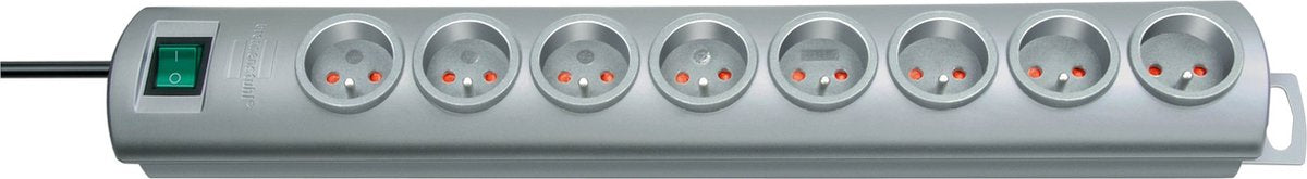 Presa Brennerstuhl primera-line 8 vie argento 2m h05vv-f 3g1,5 *fr be*