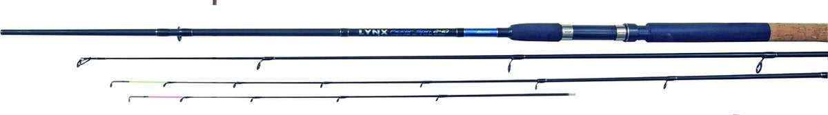 Albatros picker | spin werphengel 240 cm 10-40 g 5-delig met 2 verwisselbare toppen
