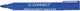 Pennarello indelebile Q-connect, 2-3 mm, punta tonda, blu 10 pezzi