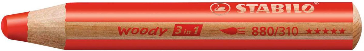 Stabilo Woody 880 3in1 - Red