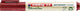 Creativ company edding 22 - ecoline permanente marker - rood