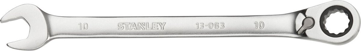 Stanley - llave combinada reversible fatmax con trinquete 10 mm - llave de boca - herramienta de llave - 1 pieza(s)