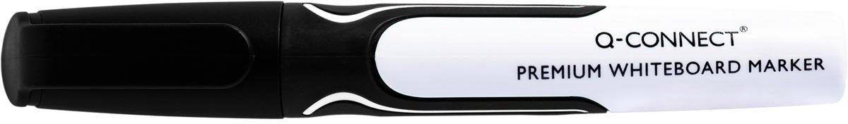 Pennarello per lavagna bianca Q-connect Premium, 3 mm, punta rotonda, nero 10 pezzi