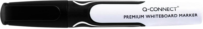 Pennarello per lavagna bianca Q-connect Premium, 3 mm, punta rotonda, nero 10 pezzi