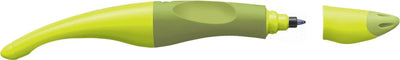Stabilo easyoriginal - rollerball ergonómico - para zurdos - tinta azul - recargable - verde lima
