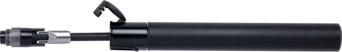 Mini bomba de bicicleta Bbb highroad - bomba de bicicleta compacta - adecuada para todas las válvulas sin cámara - negro - bmp-121