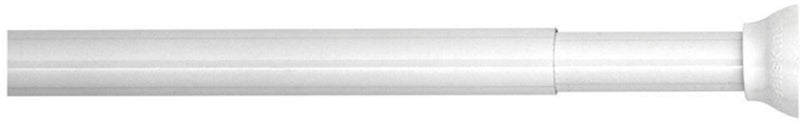 Cocchetto di pelle di pelle di pelle di cucina a tenda per doccia telescopica 185 cm bianca