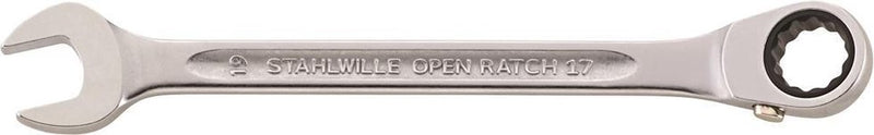 Llave de trinquete combinada Stahlwille 17-13 - reversible - 13 x 182 mm