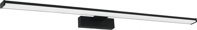 Eglo pandella 1 spiegellamp - led - 78 cm - zwart wit