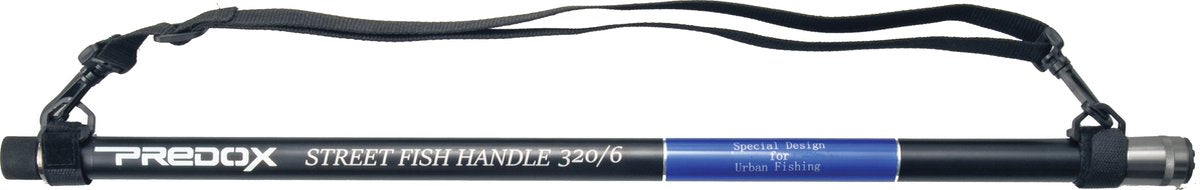 Predox - mango de pesca callejera - 320 cm - telescópico - mango de red de desembarco