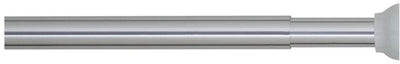 Sealskin douchegordijnstang - klemstang - aluminium - 110-185 cm - chroom