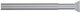 Sealskin douchegordijnstang - klemstang - aluminium - 110-185 cm - chroom