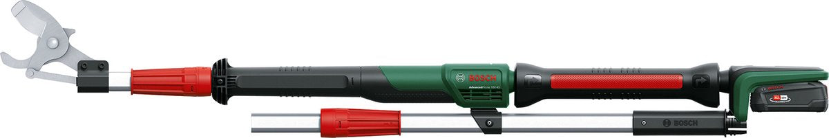 Bosch advancedprune 18v-45 - forbici da potatura a batteria - compresa prolunga - batteria 18 v 2,0 ah - già caricabatteria 18v-20