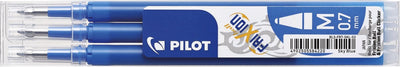 Ricarica per penna roller Pilot frixion bls-fr7 m celeste bl | 12 pezzi