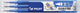 Ricarica per penna roller Pilot frixion bls-fr7 m celeste bl | 12 pezzi