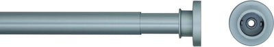 Sealskin seallux douchegordijnstang - 125-220 cm - mat aluminium