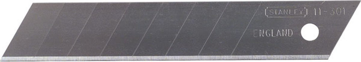 Utensili manuali Stanley lame a spezzare 18mm - (scatola da 50 pezzi) - 3-11-301