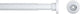 Sealskin seallux douchegordijnstang - 125-220 cm - wit