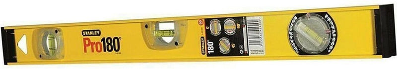 Herramienta manual Stanley nivel i-beam 600 mm 3 l con burbuja de 180° - 1-42-920