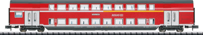 Carrozza a due piani Minitrix per hobby, 1. 2.kl.