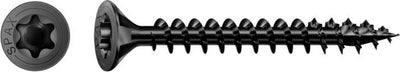 Tornillo para aglomerado Spax t-star 4,0x60mm vk torx t20 negro