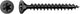 Vite per truciolare Spax t-star 4.0x60mm vk torx t20 nera