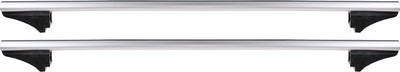 dakdragerset Fly Bar 100 kg 124 cm aluminium zilver