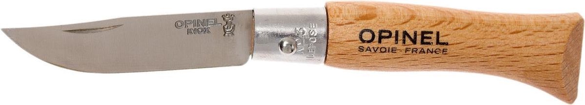 Opinel #3 inox zakmes - inklapbaar mes