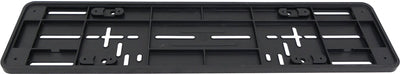 Piastra base targa Carpoint EU – 52x11 cm – nera – plastica – universale – preforata – design elegante