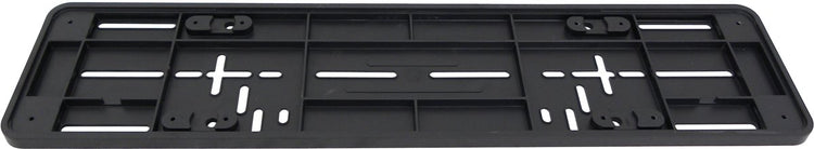 Piastra base targa Carpoint EU – 52x11 cm – nera – plastica – universale – preforata – design elegante