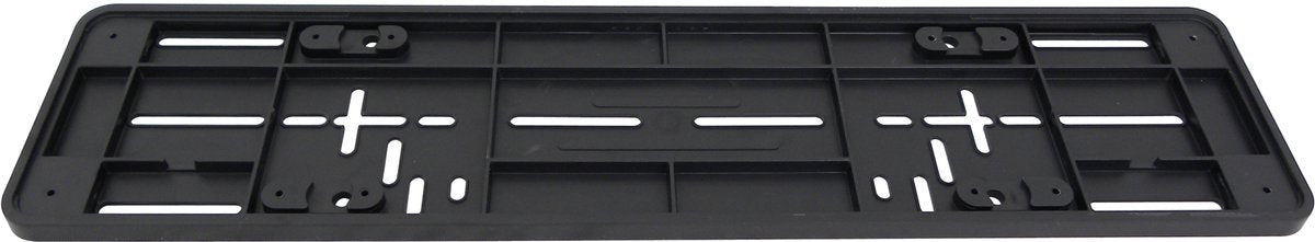 Piastra base targa Carpoint EU – 52x11 cm – nera – plastica – universale – preforata – design elegante