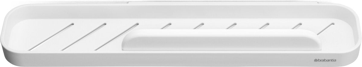 Brabantia mindset badkamer planchet met douchewisser - mineral fresh white