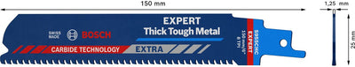 Bosch 3x expert dik stevig metaal s 955 chc reciprozaagblad - 260...