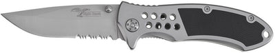Homey's homeij nighthawk pocket knife - 20cm - serrated - g10