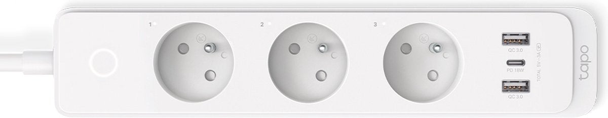 Tp-link tapo p300 slimme stekkerdoos - smart wifi - belgie