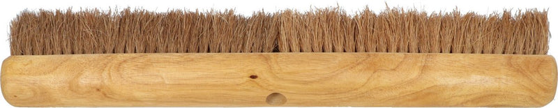 Barredora de coco sin marca sin marca - Marca de calidad FSC - de madera producida de forma sostenible - longitud 60 cm