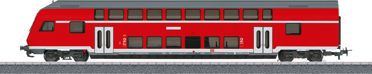 Märklin start up dubbeldeks stuurstandrijtuig 2e klasse.