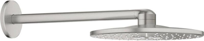 Set soffione doccia Grohe Rainshower smartactive 310 43 cm 2 tipi di getto supersteel