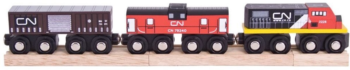 Bigjigs Wooden CN TRACH, 5DLG
