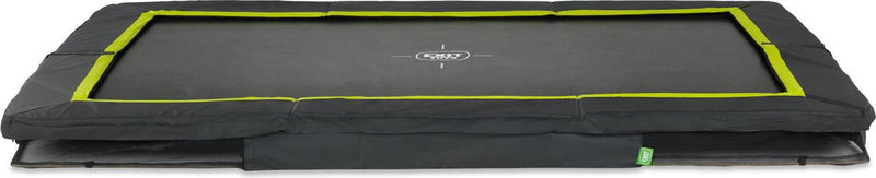 Exit Toys trampolín deportivo exit silueta 214x305cm - enterrado - trampolín enterrado - rectangular - para niños - negro