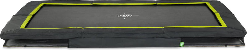 Exit Toys trampolín deportivo exit silueta 244x366cm - enterrado - trampolín enterrado - rectangular - para niños - negro