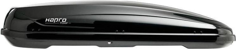 Hapro traxer 8.6 negro brillante - cofre de techo - sistema de ajuste premium