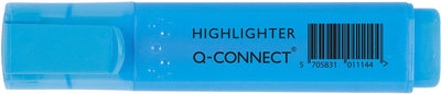 Evidenziatore Q-connect, blu 10 pezzi