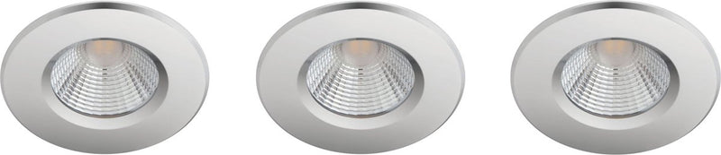 Philips led philips dive badkamerinbouwspot - 3-lichts - chroom