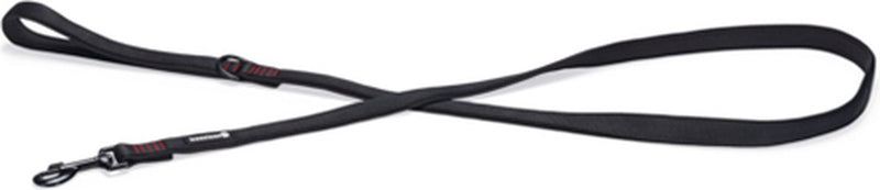 Beeztees parinca premium - correa para perros - nailon - negro - 180 cm x 20 mm