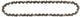 Catena Kwb per motosega - inclusa Black Decker, Einhell, Skil, Bosch - lunghezza barra 30 cm - 45 maglie - 3 8 - 1,3 mm - 640345