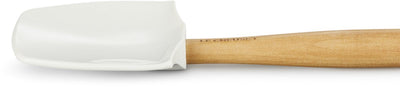 Spatola a cucchiaio grande premium in silicone Le Creuset in meringa