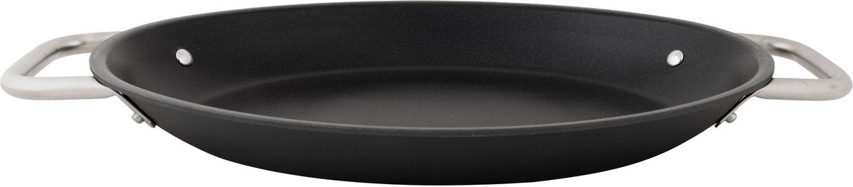 Padella per pesce ecodura accogliente e trendy - 36x25 cm - senza pfas - padella a induzione - riscaldamento rapido - senza coperchio - nera